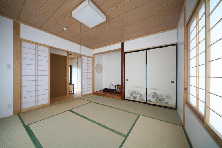 和室,日本家屋, 注文住宅, 自然素材